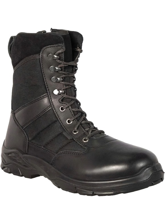 Lekkie buty taktyczne sportowe DXB BLACK OPC MILITARY - oddychające buty z amortyzacją