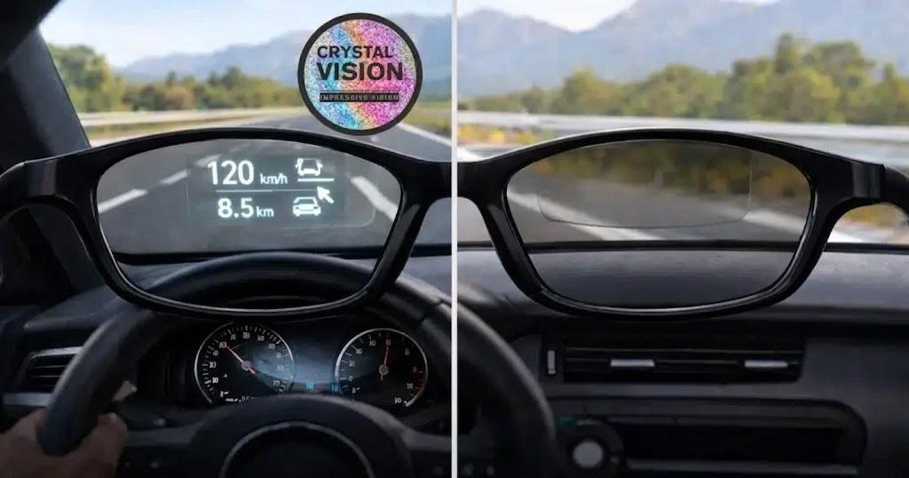 Porównanie technologii filtracji odblasków OPC Crystal Vision z tradycyjną polaryzacją na ekranach LCD